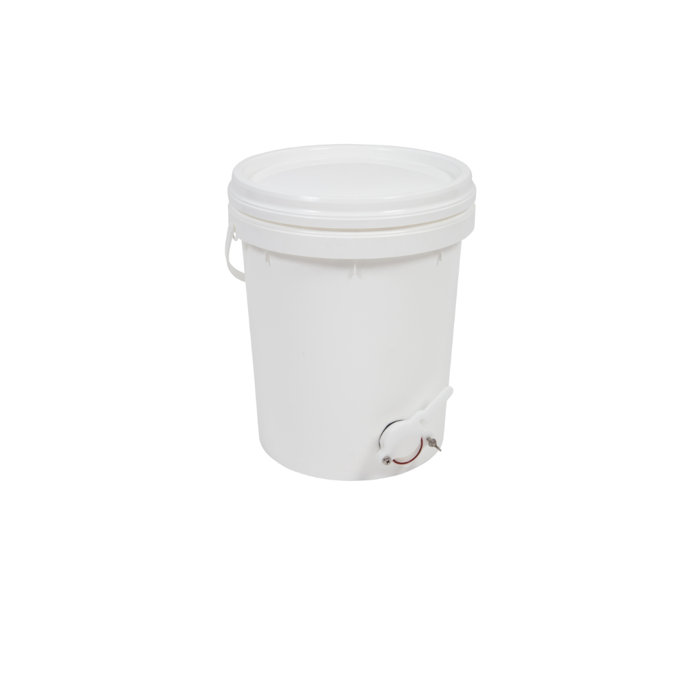 Polypail 30kg with Lid and 47mm Honeygate