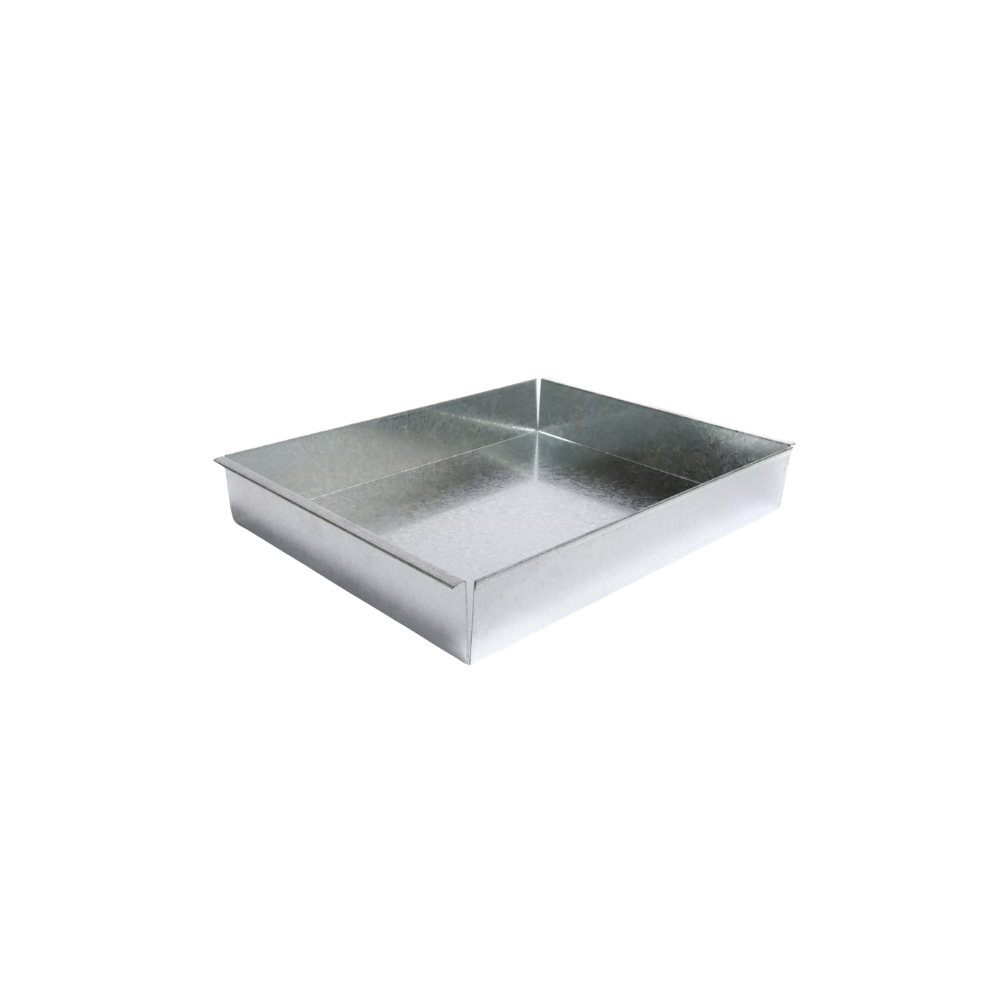 Galvanised Roof Sprung End 2 handle 0.60mm
